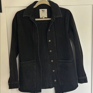 Sesane WILL Women's Black Denim Jacket